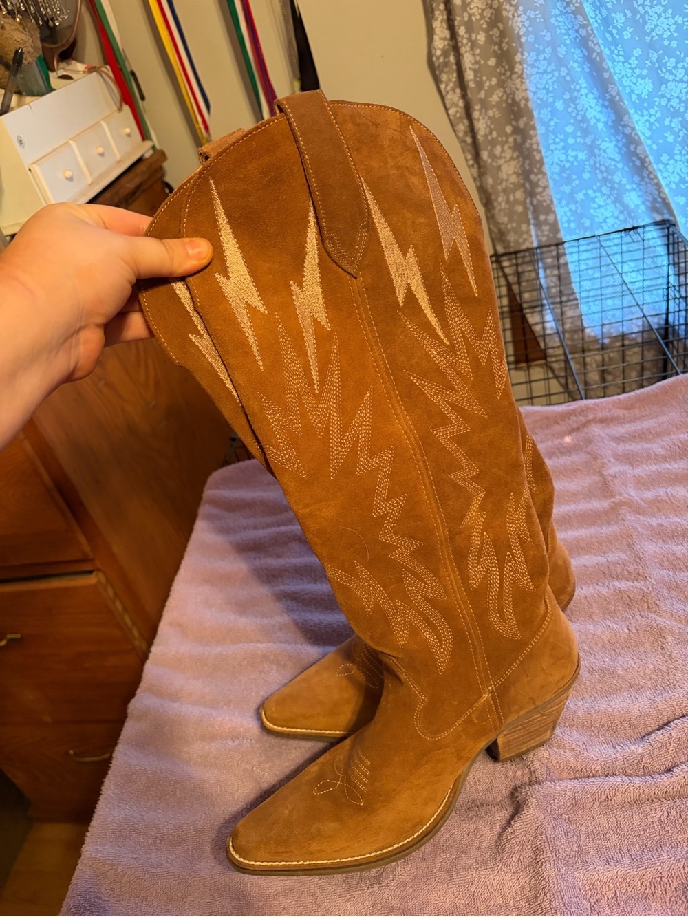 dingo Thunder Road Western Knee-High Boots